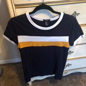 Never worn forever 21 striped tee